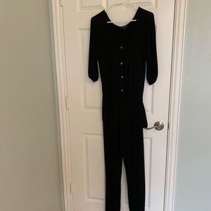 ROOLEE Black Jogger Jumpsuit